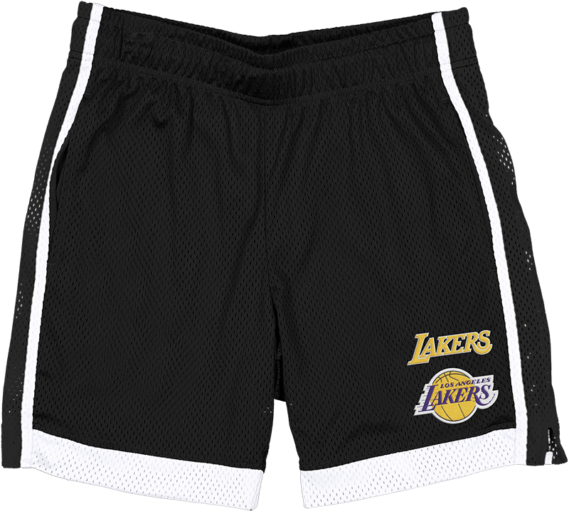 Los Angeles Lakers Black Summer Shorts