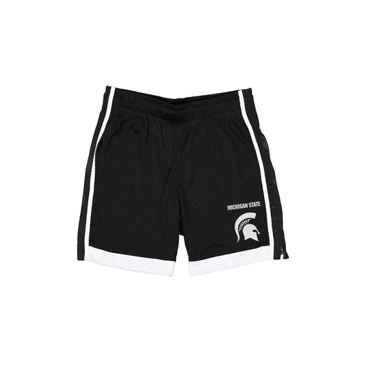Michigan State Spartans Black Summer Shorts - New Era Cap