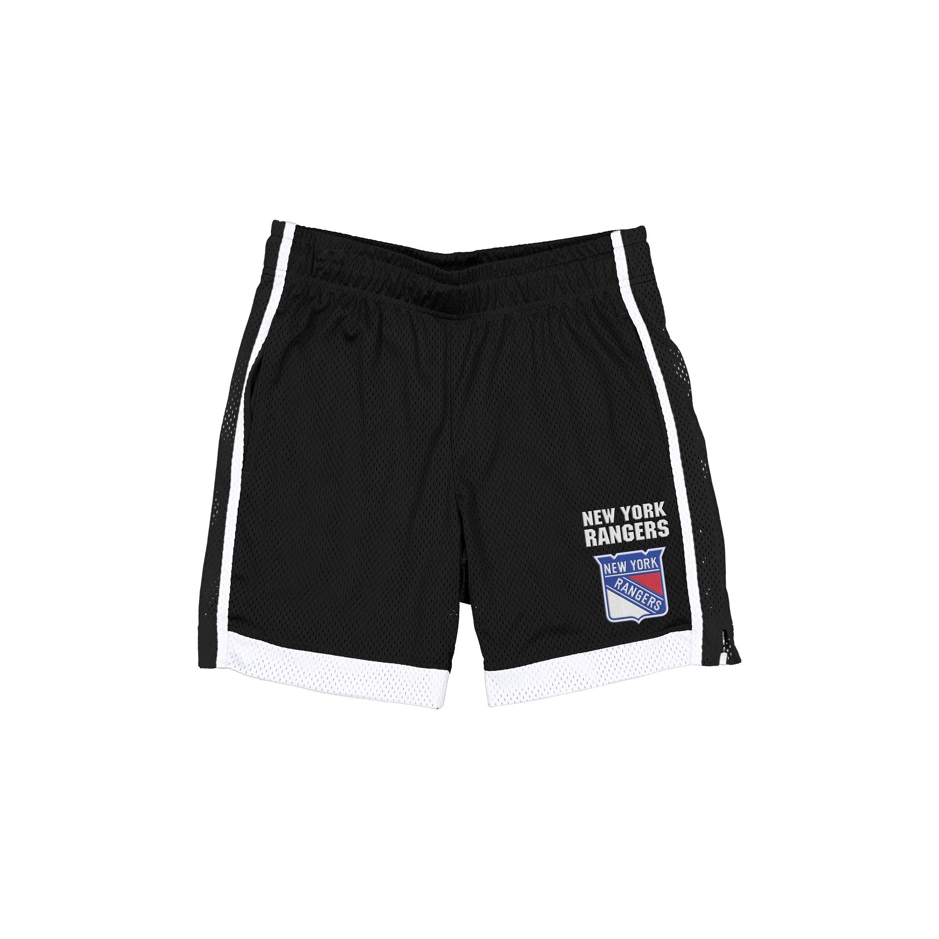 New York Rangers Black Summer Shorts