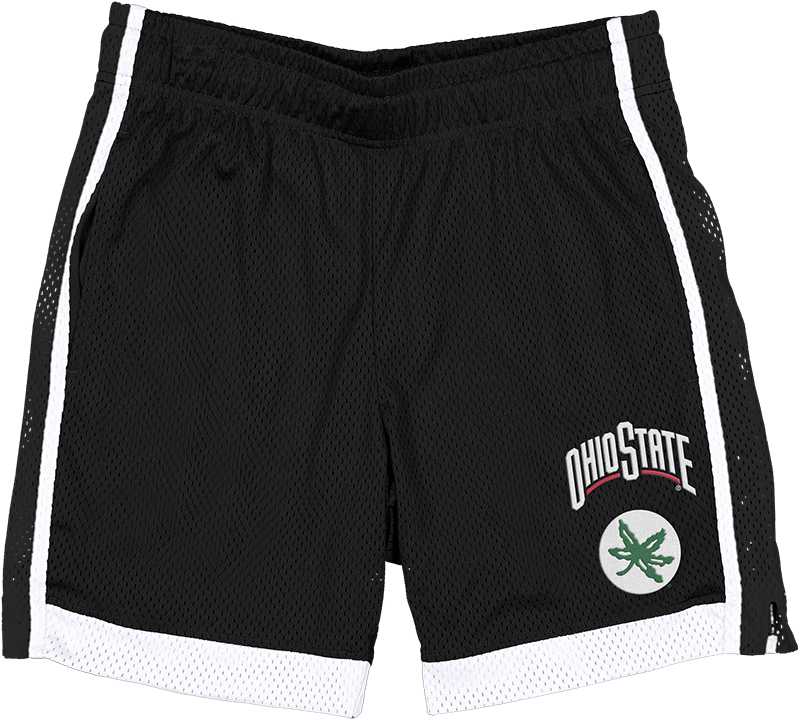 Ohio State Buckeyes Black Summer Shorts