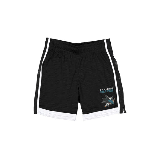 San Jose Sharks Black Summer Shorts - New Era Cap