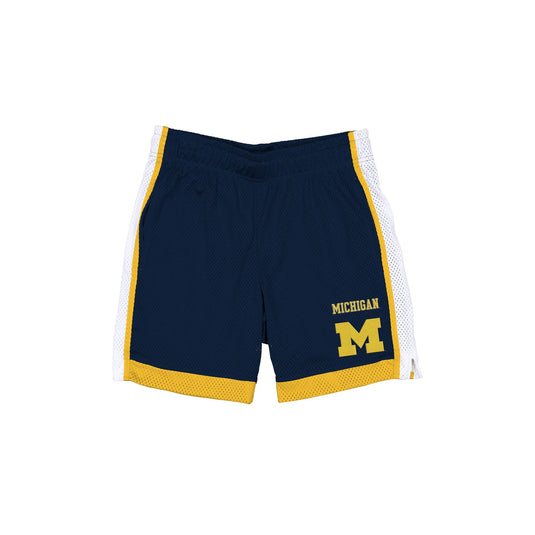 Michigan Wolverines Team Color Summer Shorts - New Era Cap