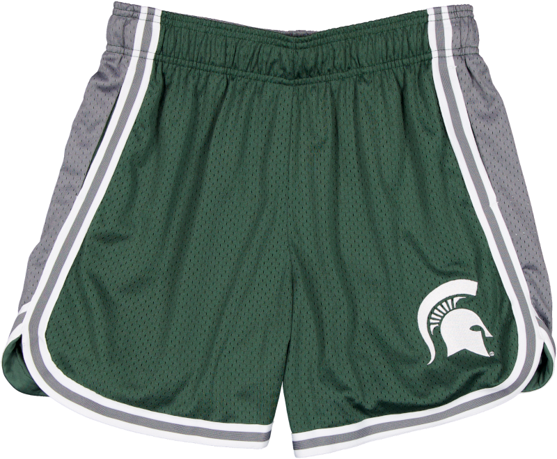 Michigan State Spartans Team Color Women's Summer Shorts
