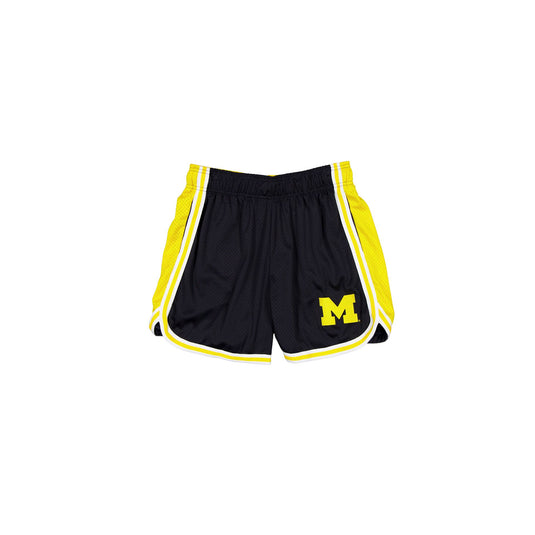 Michigan Wolverines Team Color Women's Summer Shorts - New Era Cap