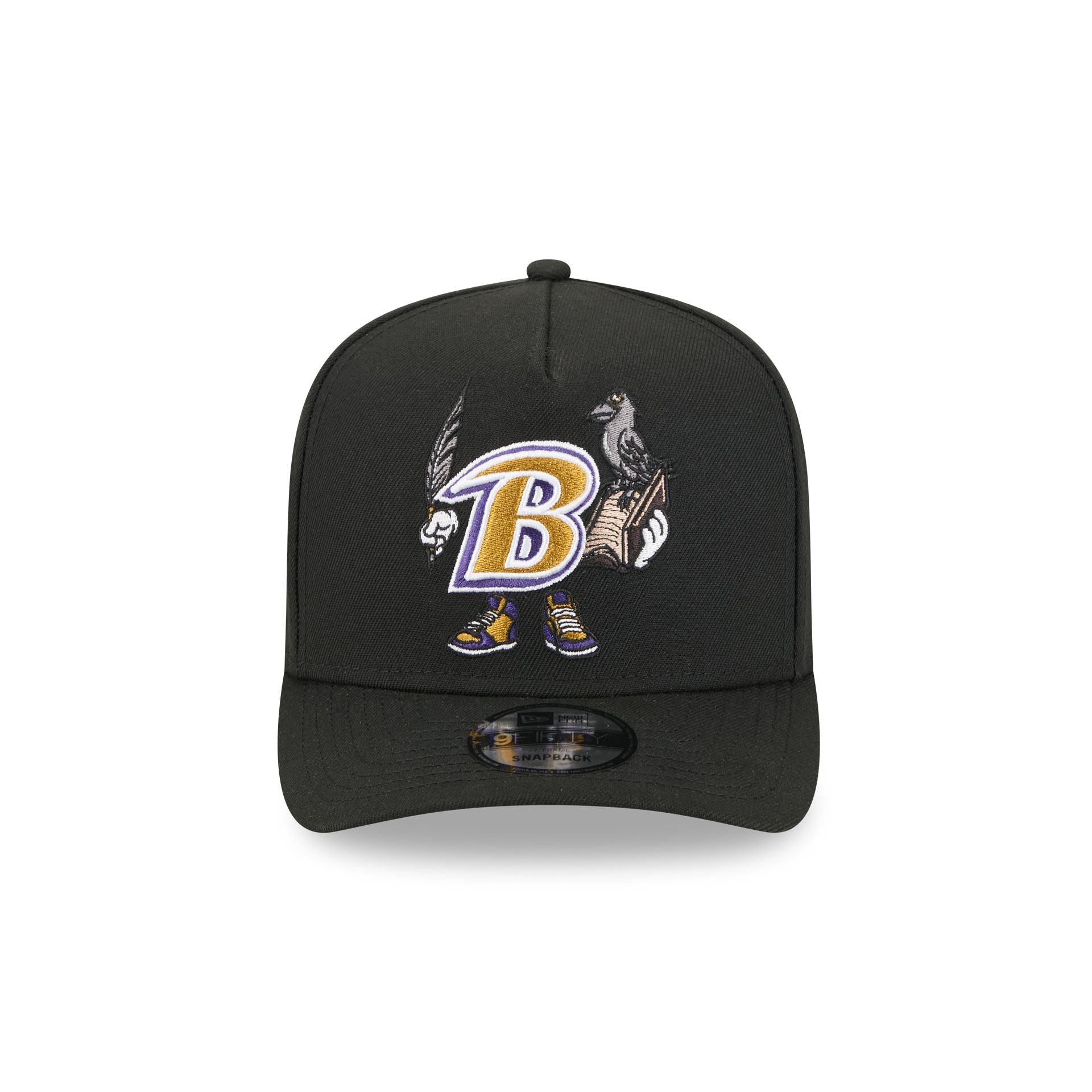 Baltimore Ravens Cartoon 9FIFTY A-Frame Snapback Hat