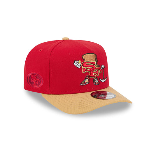 San Francisco 49ers Cartoon 9FIFTY A-Frame Snapback Hat - New Era Cap