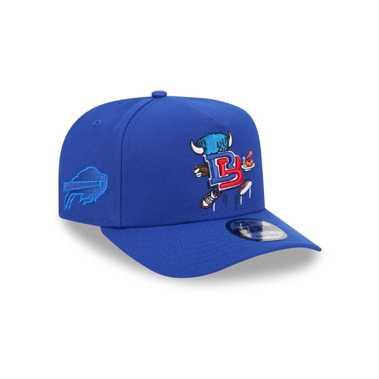 Buffalo Bills Cartoon 9FIFTY A-Frame Snapback Hat - New Era Cap