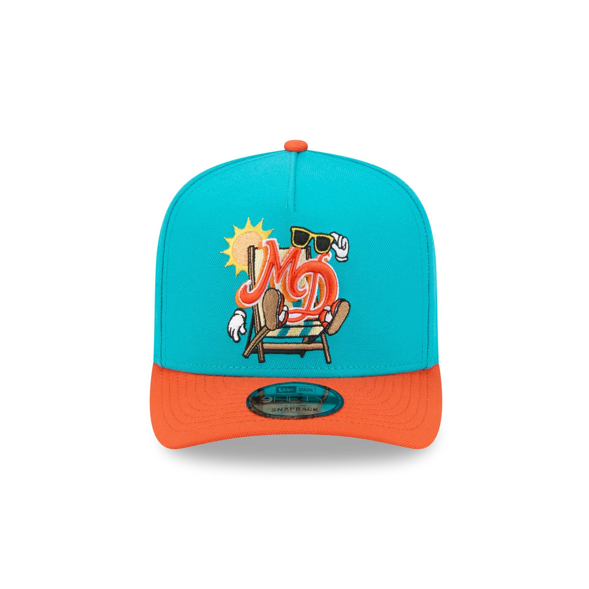 Miami Dolphins Cartoon 9FIFTY A-Frame Snapback Hat – New Era Cap