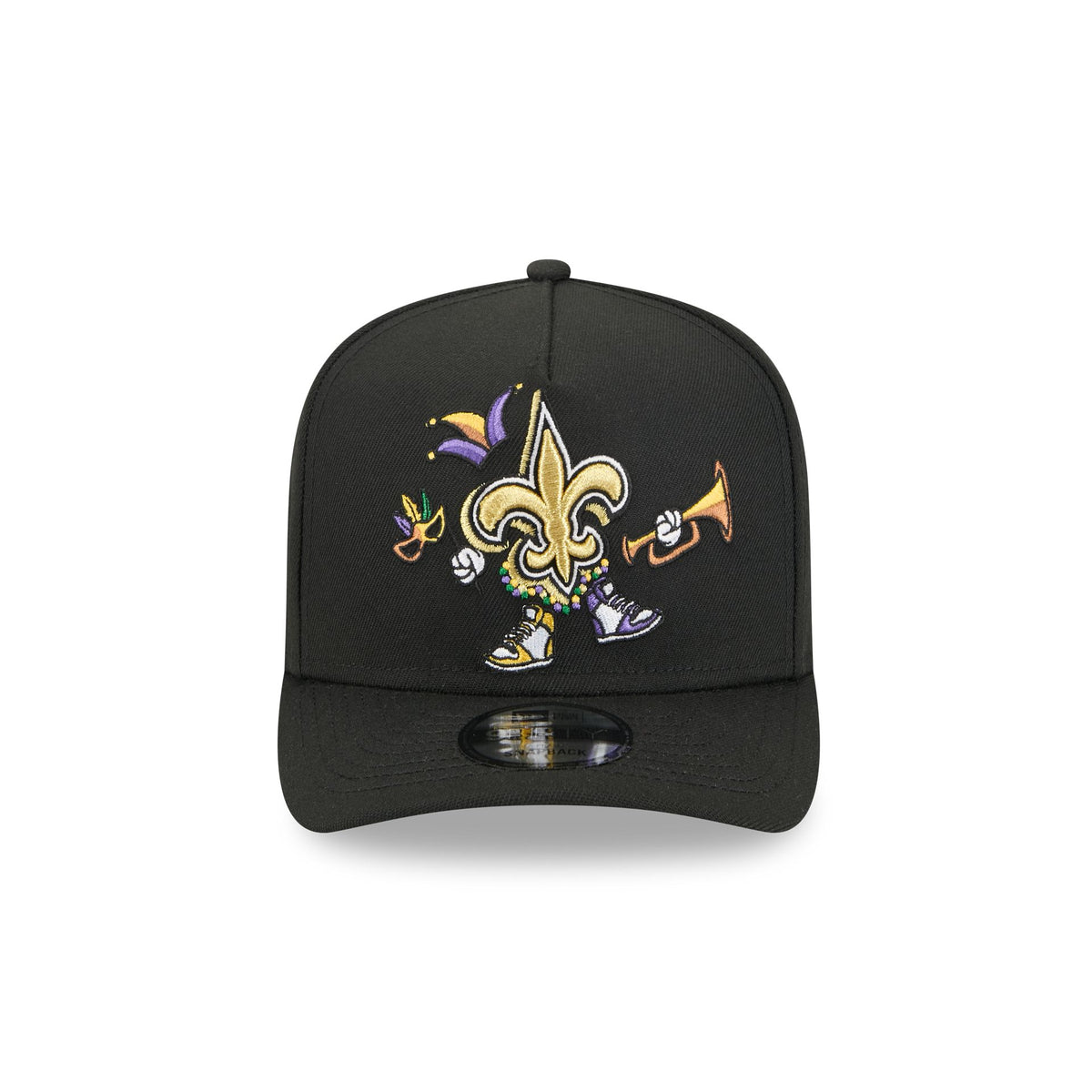 New Orleans Saints Cartoon 9FIFTY A-Frame Snapback Hat