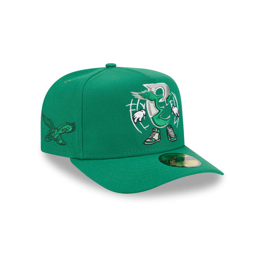Philadelphia Eagles Cartoon 59FIFTY A-Frame Fitted Hat - New Era Cap