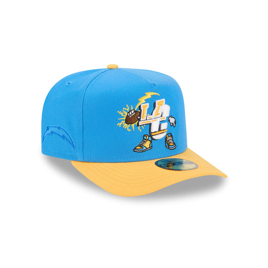 Los Angeles Chargers Cartoon 59FIFTY A-Frame Fitted Hat - New Era Cap