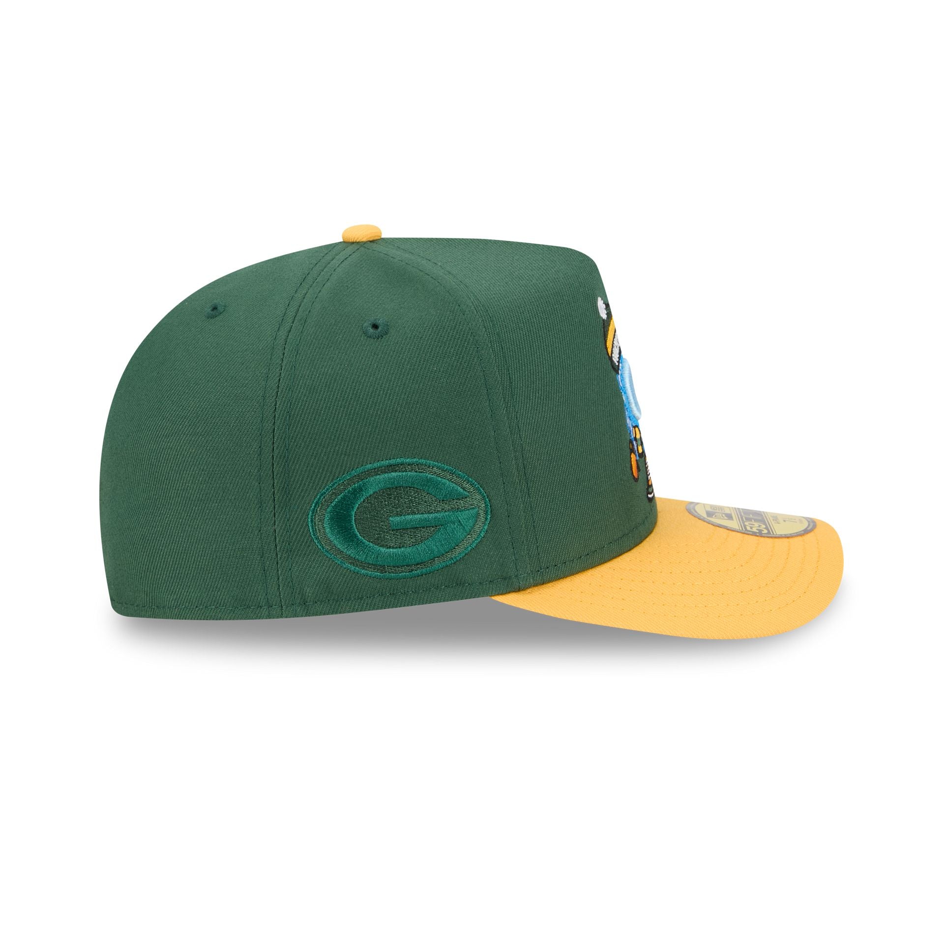 キャップ 90s NFL Green Bay Packers NEW ERA CAP New Era Green Bay Packers NFL The Golfer Rope A-Frame Snapback