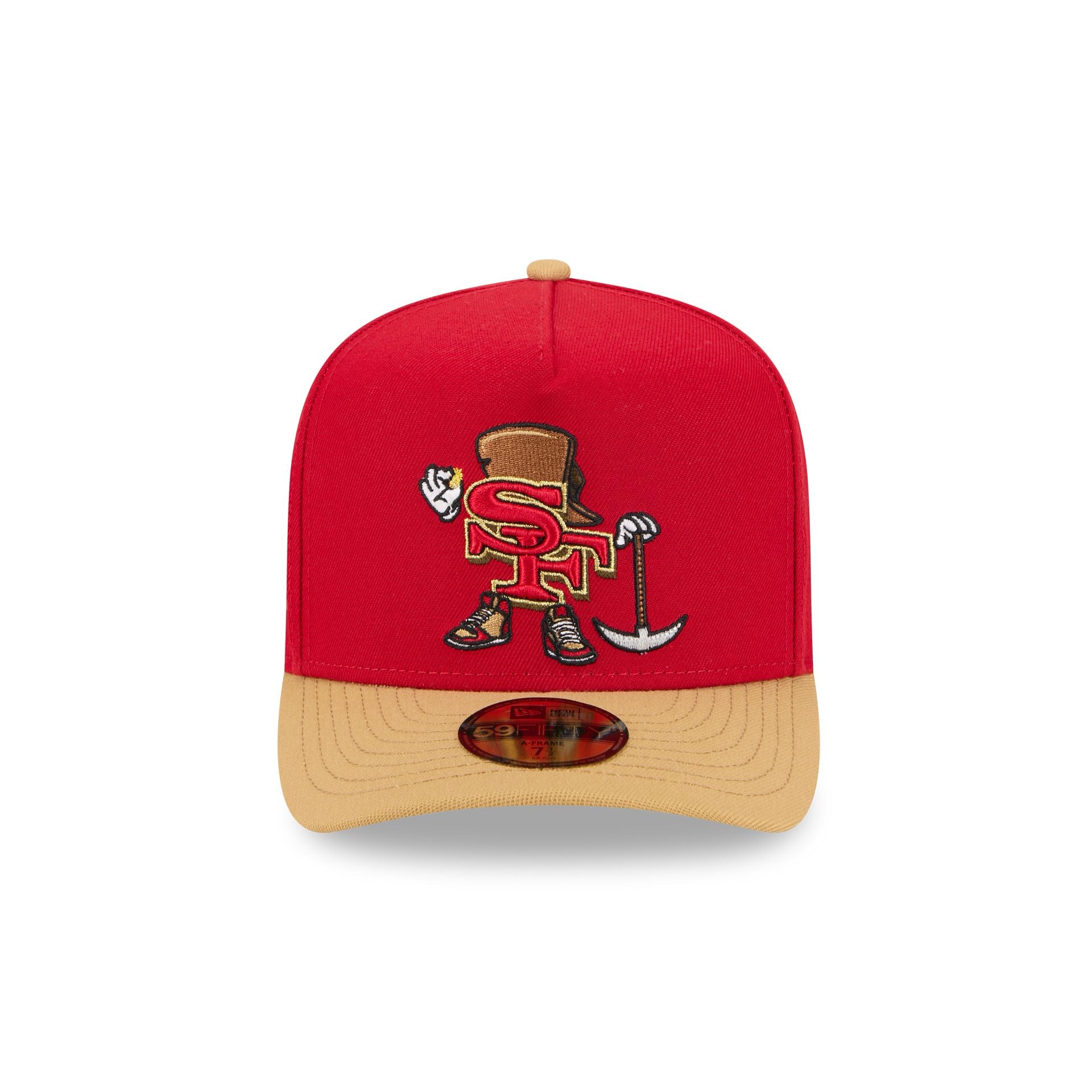 San Francisco 49ers Cartoon 59FIFTY A-Frame Fitted Hat