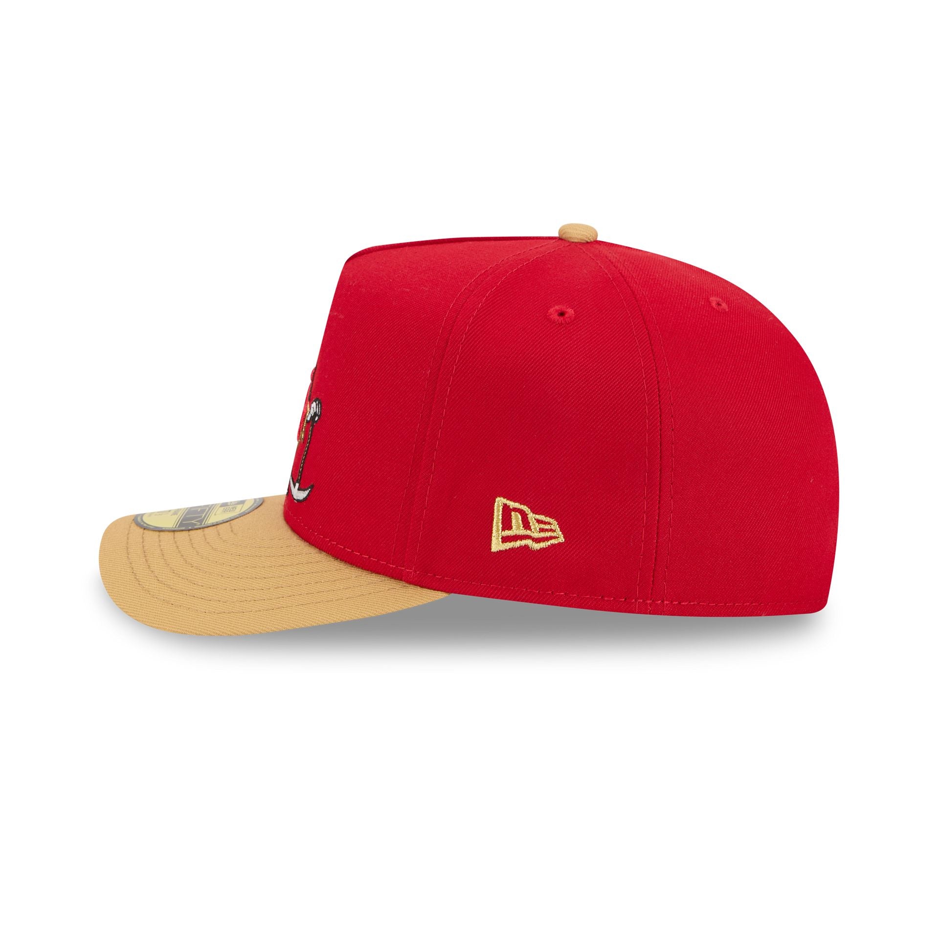 San Francisco 49ers Cartoon 59FIFTY A-Frame Fitted Hat