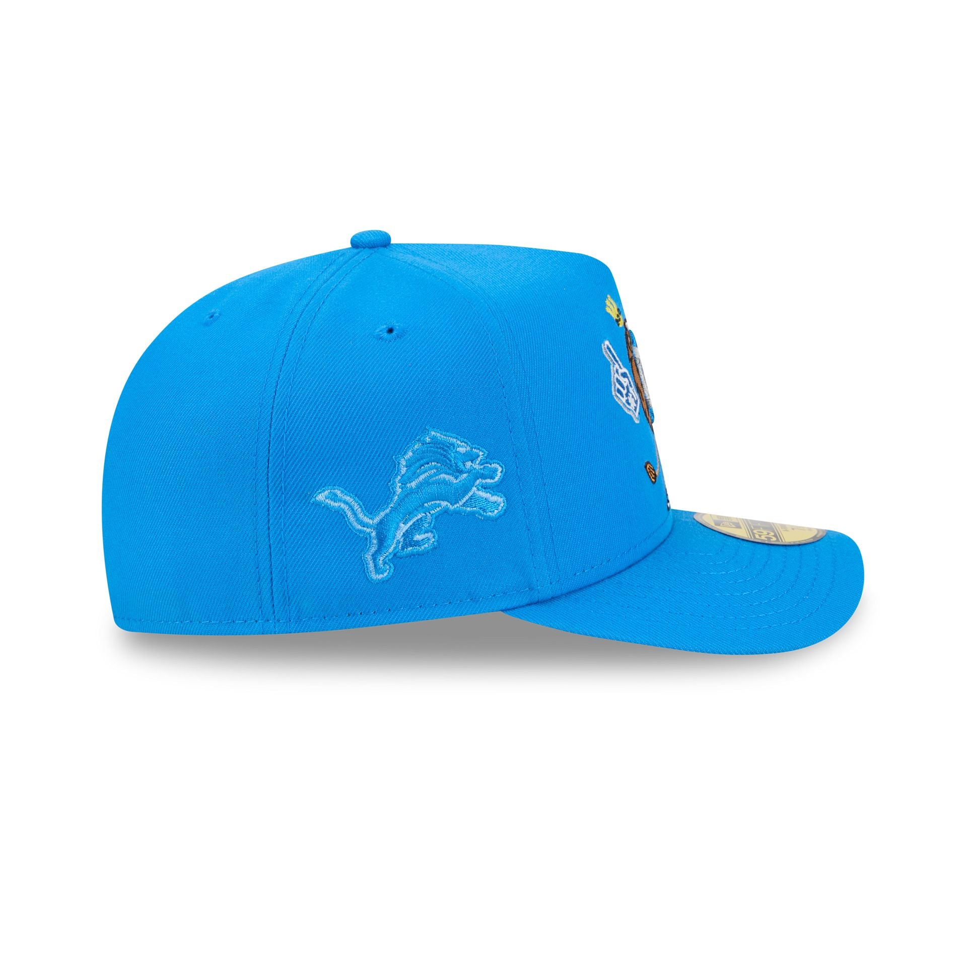 Detroit Lions Cartoon 59FIFTY A-Frame Fitted Hat – New Era Cap