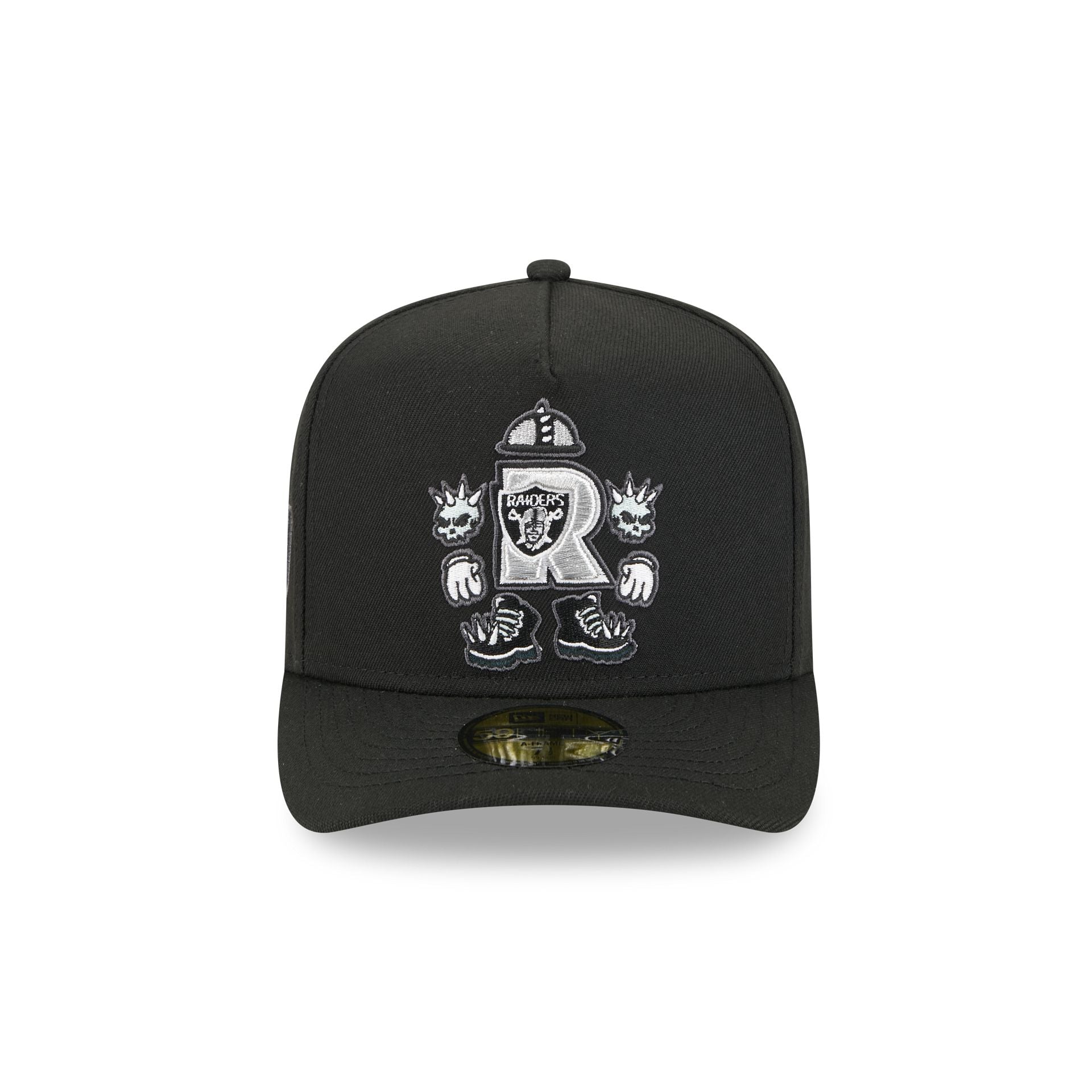 Las Vegas Raiders Cartoon 59FIFTY A-Frame Fitted Hat – New Era Cap