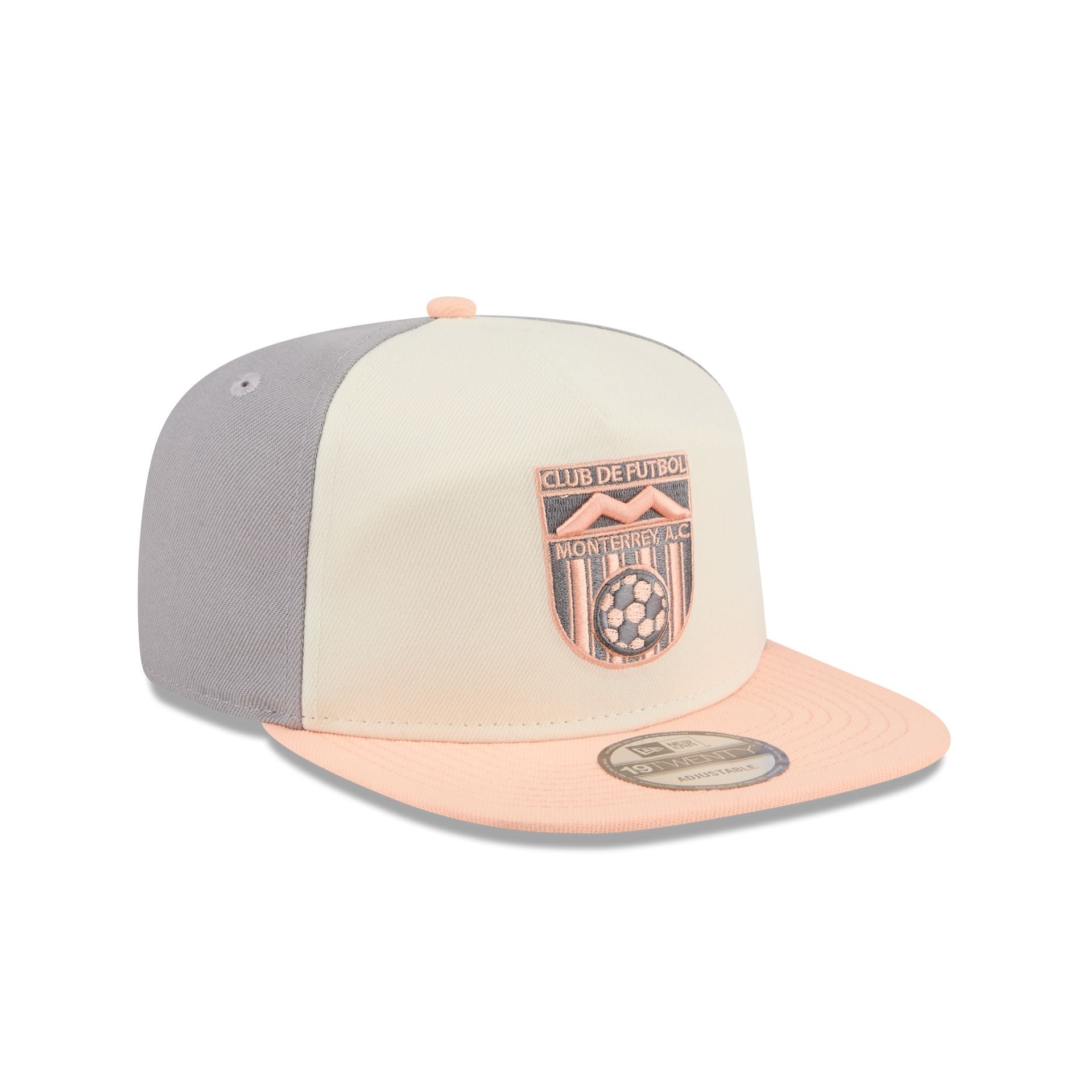 Rayados Two-Tone Gray 19TWENTY Snapback Hat