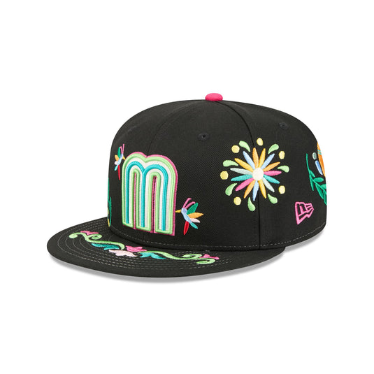 Mexico Latin Embroidery 59FIFTY Fitted Hat - New Era Cap