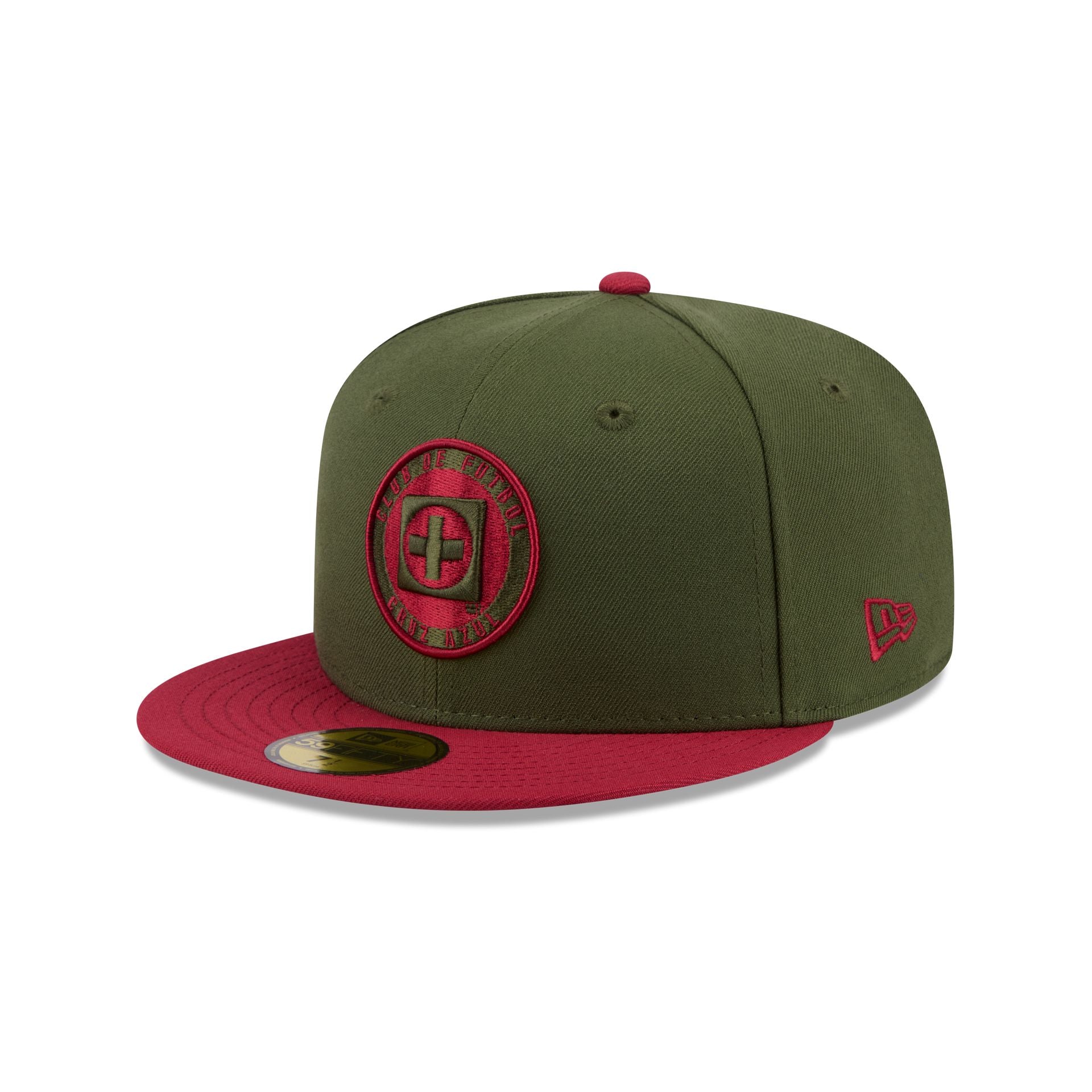 Cruz Azul Color Pack Olive 59FIFTY Fitted Hat