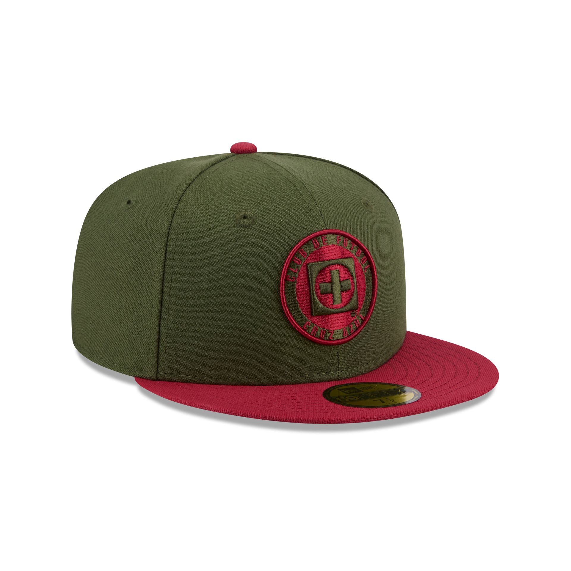 Cruz Azul Color Pack Olive 59FIFTY Fitted Hat