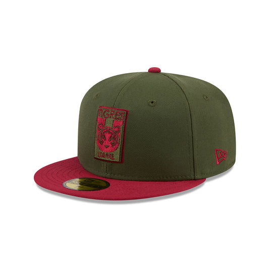 Club Tigres UANL Color Pack Olive 59FIFTY Fitted Hat - New Era Cap