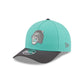 Club Tigres UANL Color Pack Teal 9FORTY M-Crown A-Frame Snapback Hat