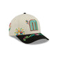 Mexico Latin Embroidery 9FORTY M-Crown A-Frame Snapback Hat