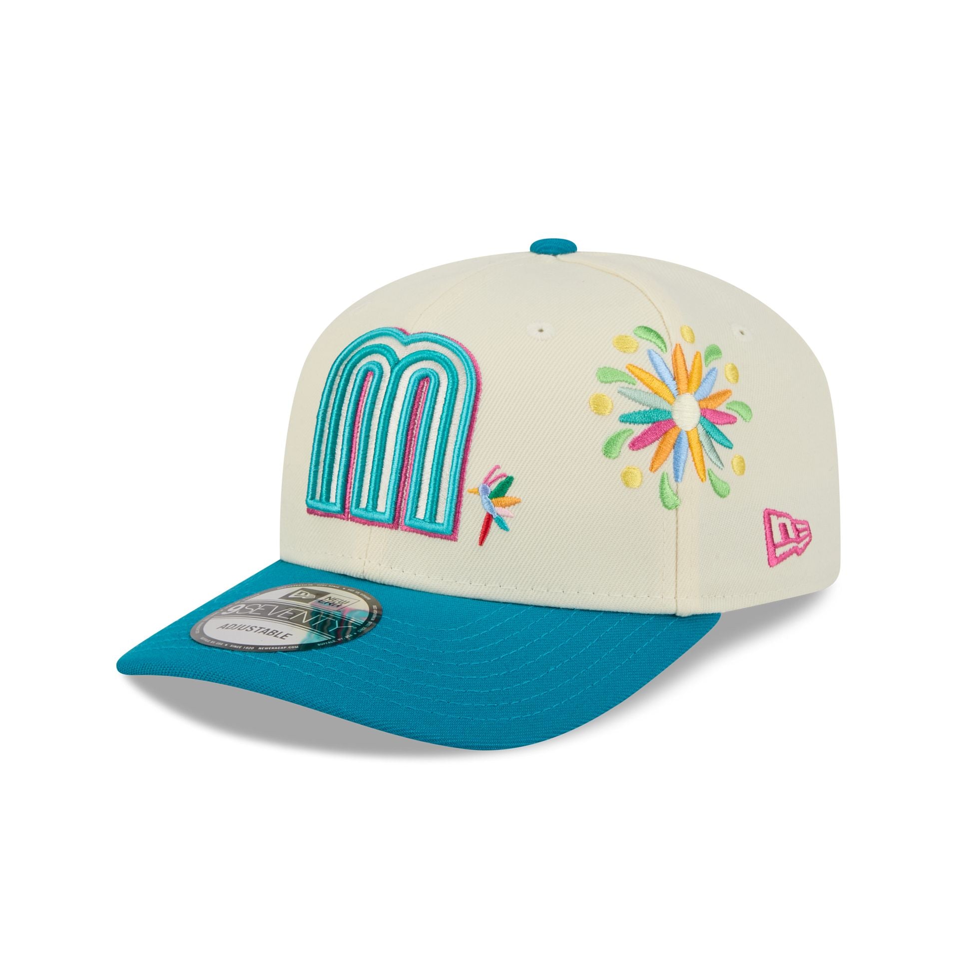 Mexico Latin Embroidery 9SEVENTY Stretch-Snap Hat – New Era Cap