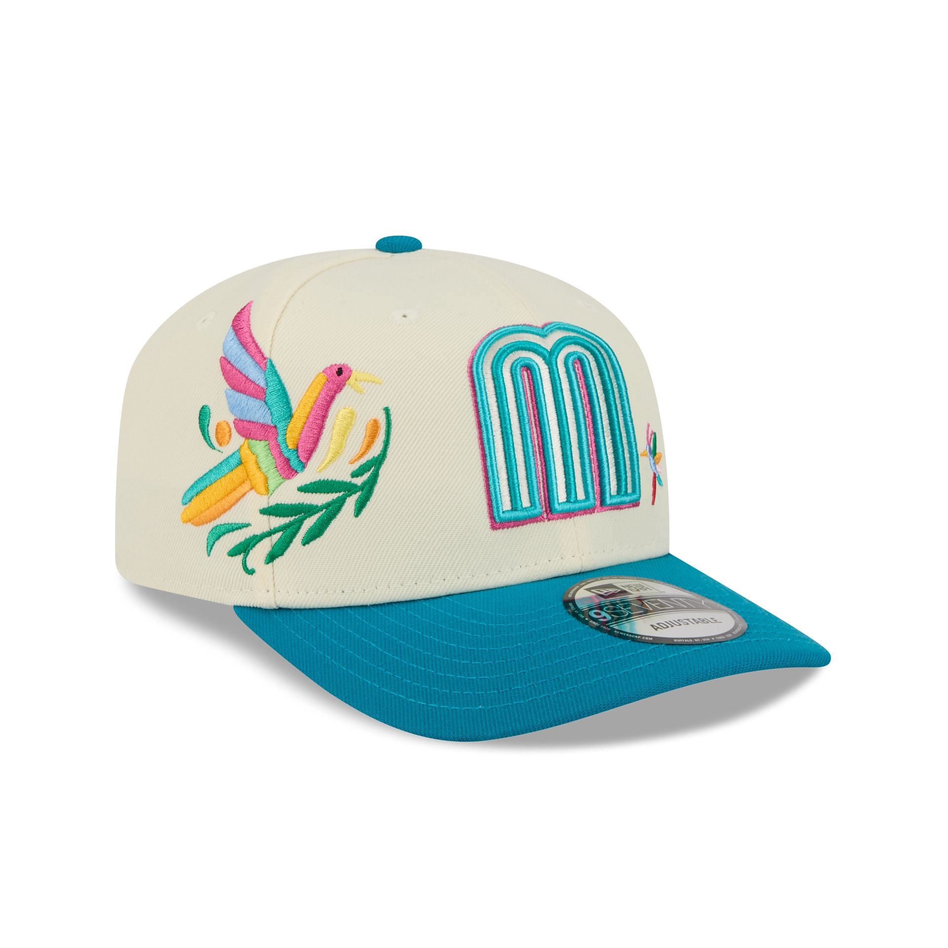 Mexico Latin Embroidery 9SEVENTY Stretch-Snap Hat