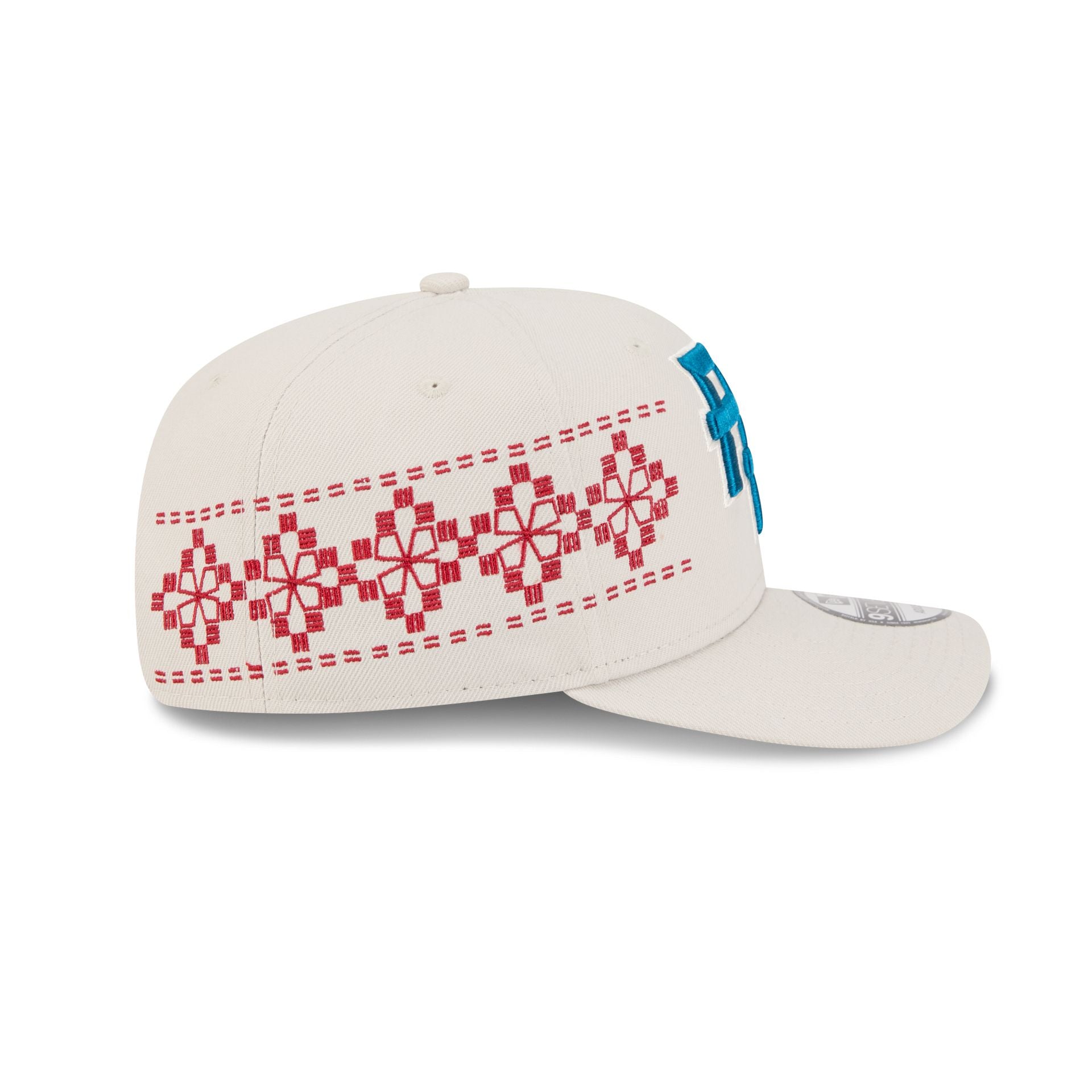 Puerto Rico Latin Embroidery 9SEVENTY Stretch-Snap Hat