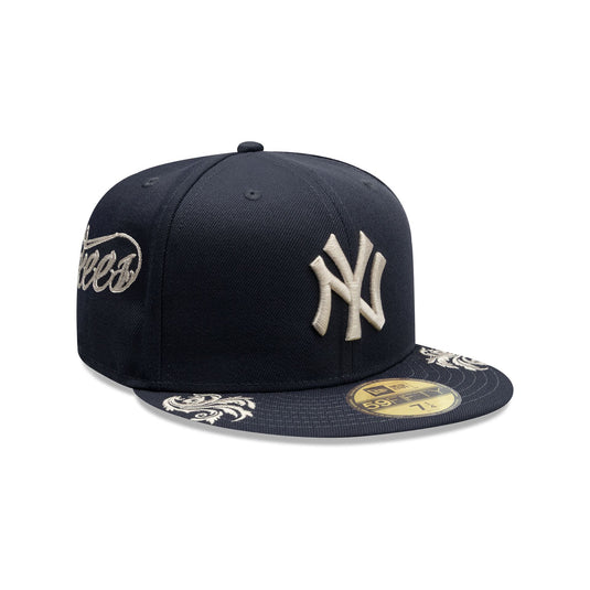 New York Yankees Script 59FIFTY Fitted Hat - New Era Cap