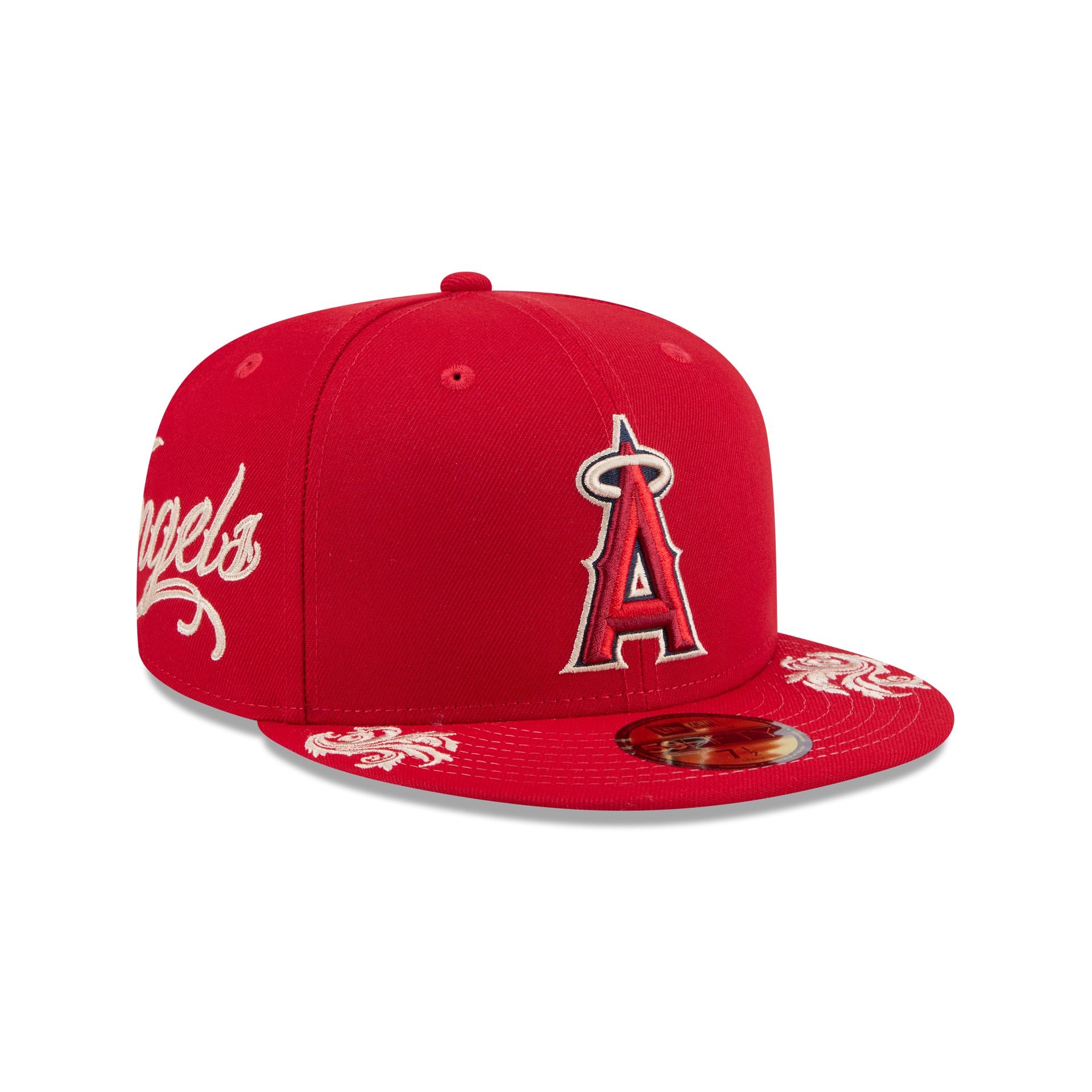 Los Angeles Angels Script 59FIFTY Fitted Hat