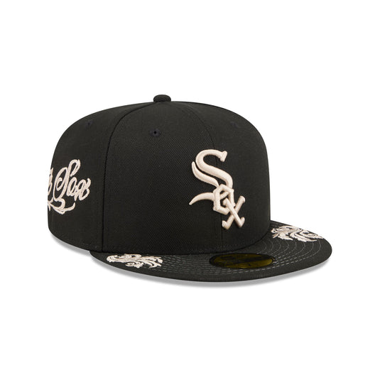 Chicago White Sox Script 59FIFTY Fitted Hat - New Era Cap