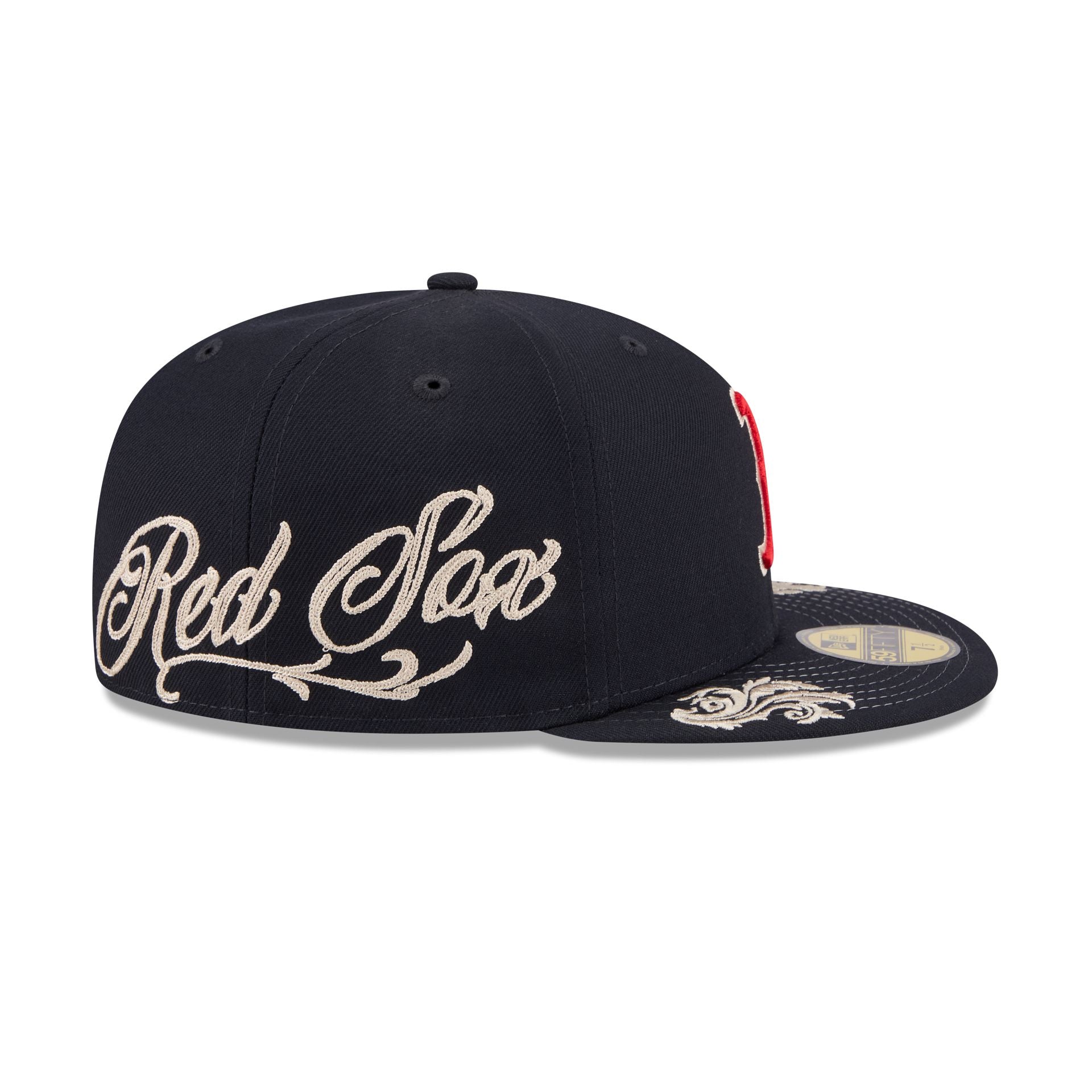 Boston Red Sox Script 59FIFTY Fitted Hat