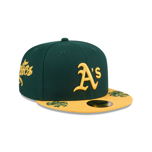 Athletics Script 59FIFTY Fitted Hat - New Era Cap