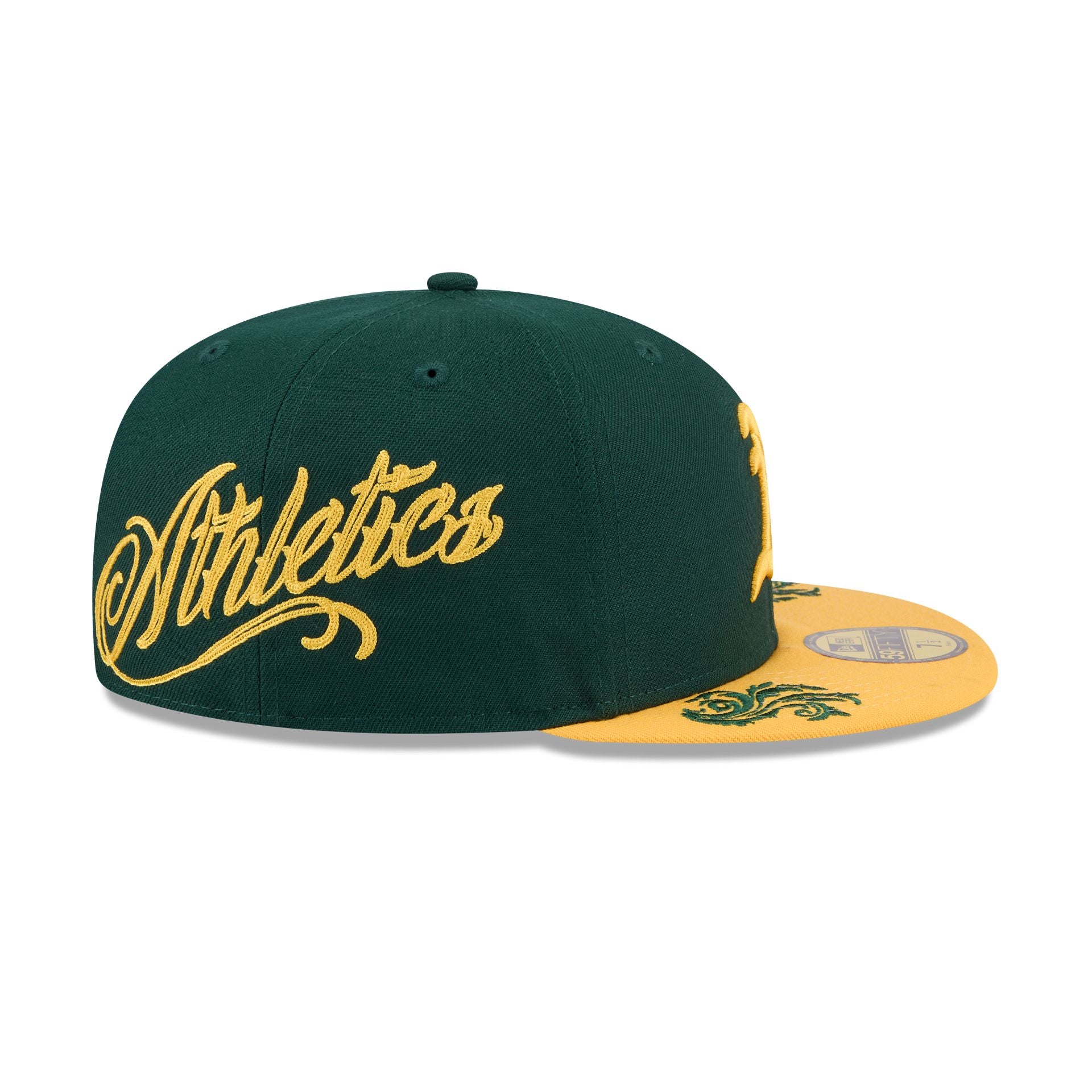 Athletics Script 59FIFTY Fitted Hat
