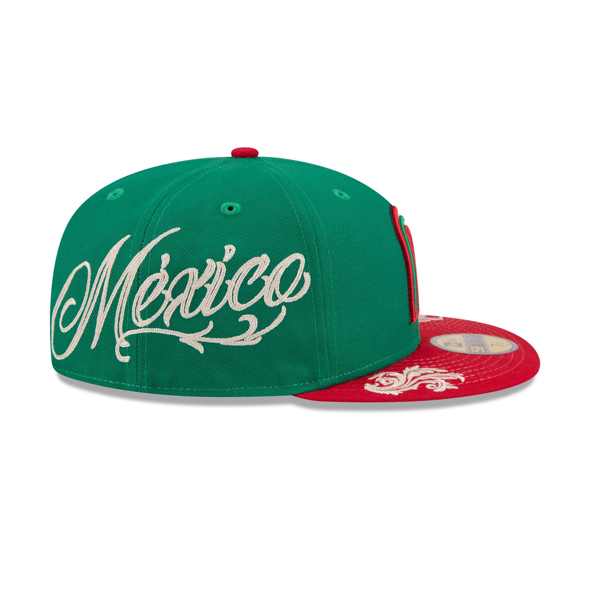 Mexico Baseball Script 59FIFTY Fitted Hat