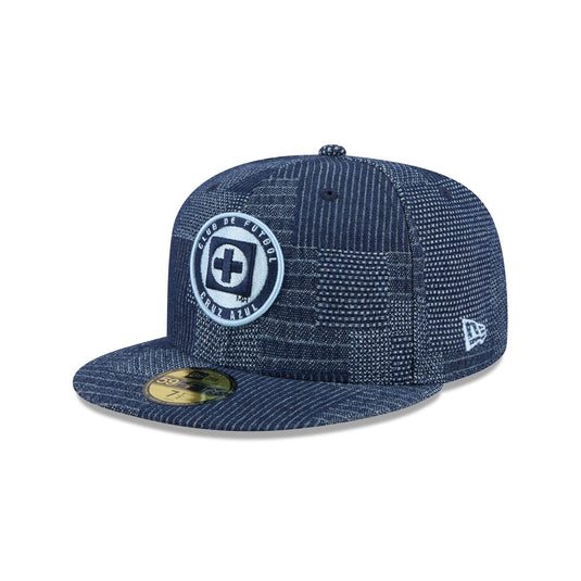 Cruz Azul Denim 59FIFTY Fitted Hat - New Era Cap