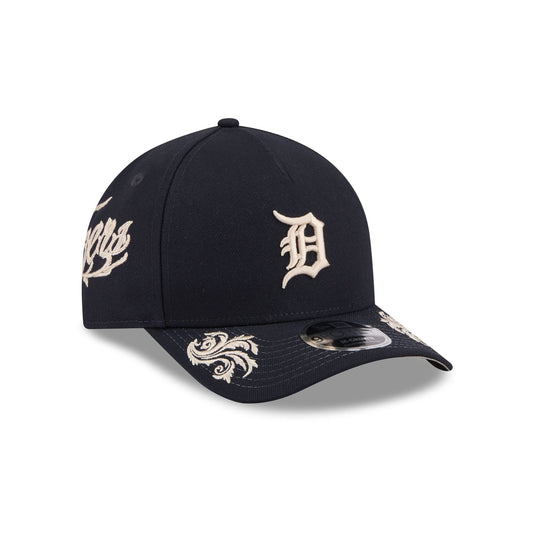 Detroit Tigers Script 9FORTY M-Crown A-Frame Snapback Hat - New Era Cap