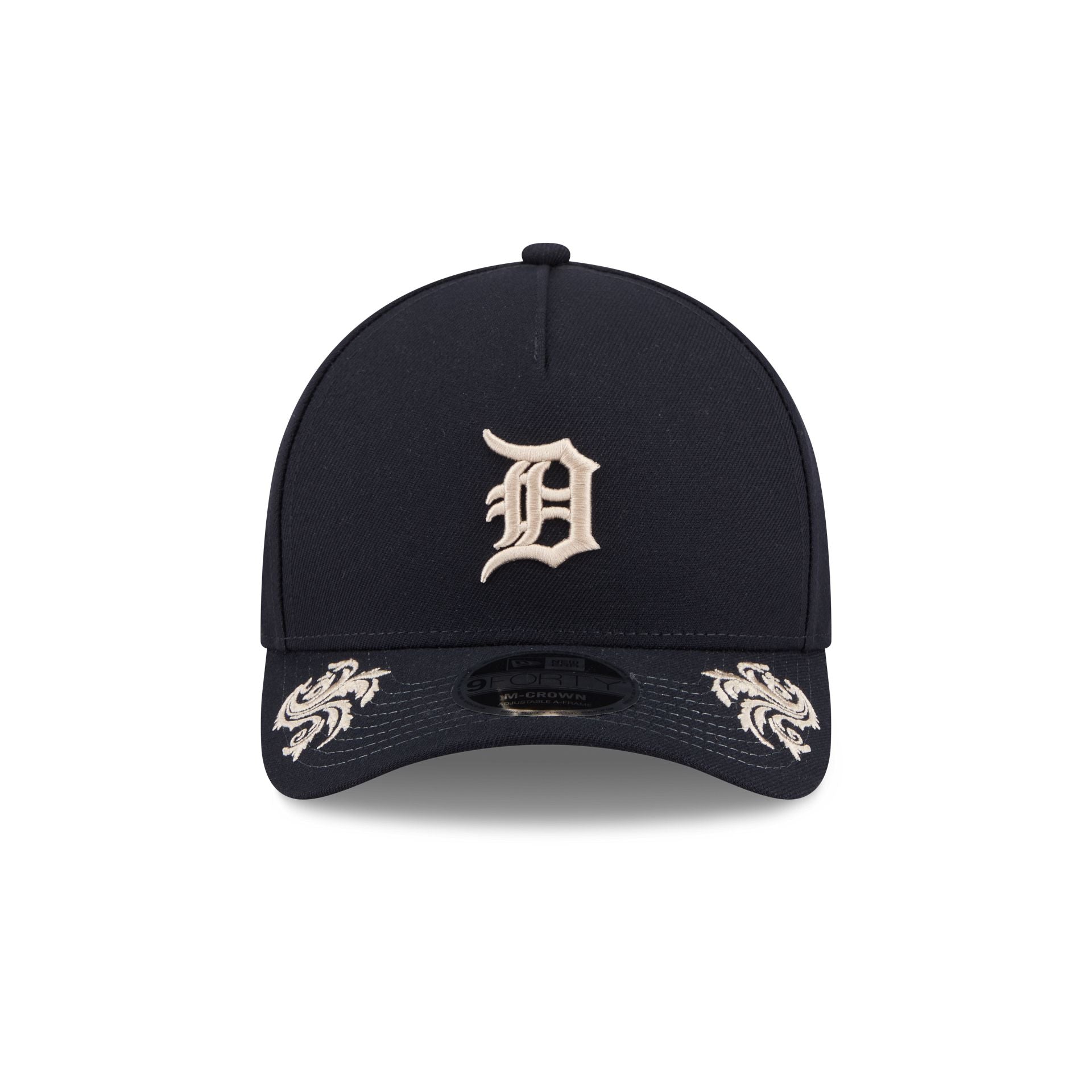 Detroit Tigers Script 9FORTY M-Crown A-Frame Snapback Hat