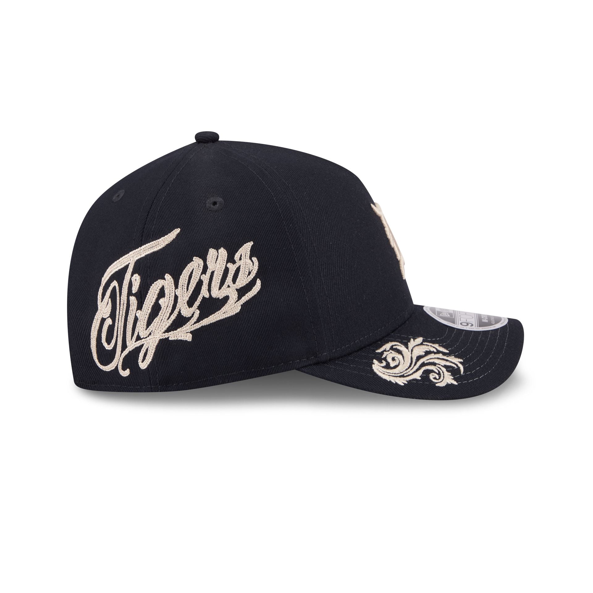 Detroit Tigers Script 9FORTY M-Crown A-Frame Snapback Hat
