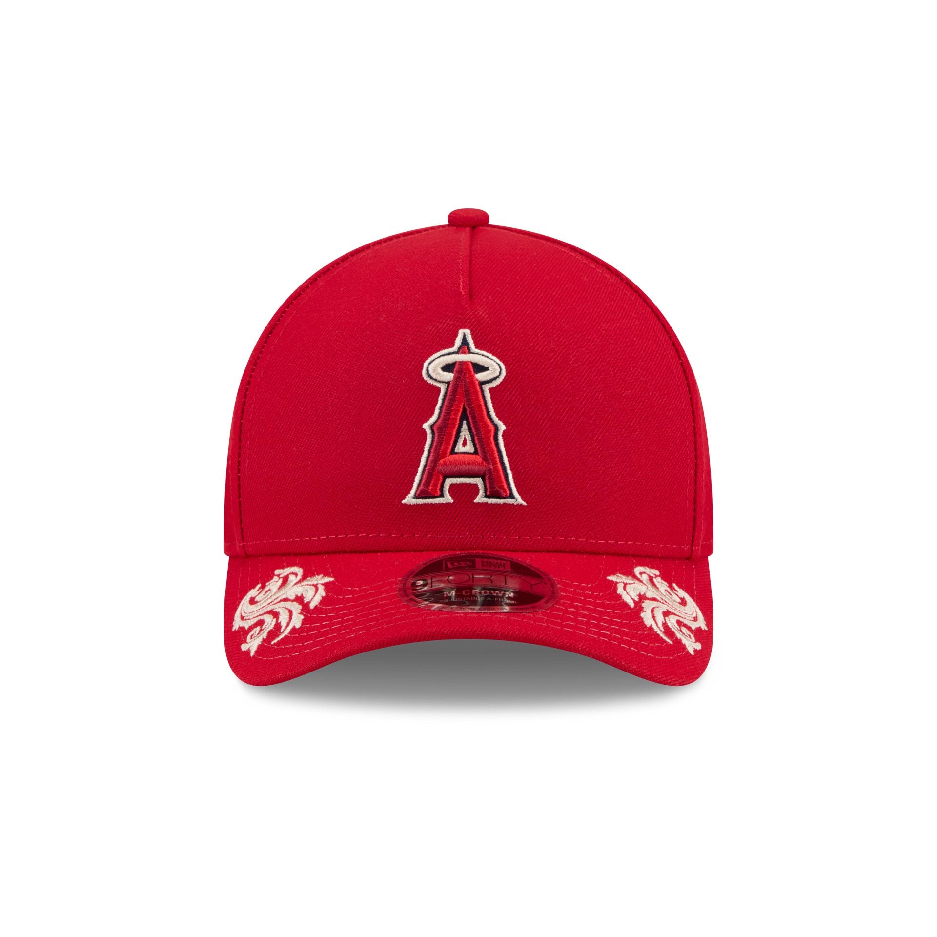 Los Angeles Angels Script 9FORTY M-Crown A-Frame Snapback Hat