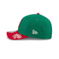 Mexico Baseball Script 9FORTY M-Crown A-Frame Snapback Hat