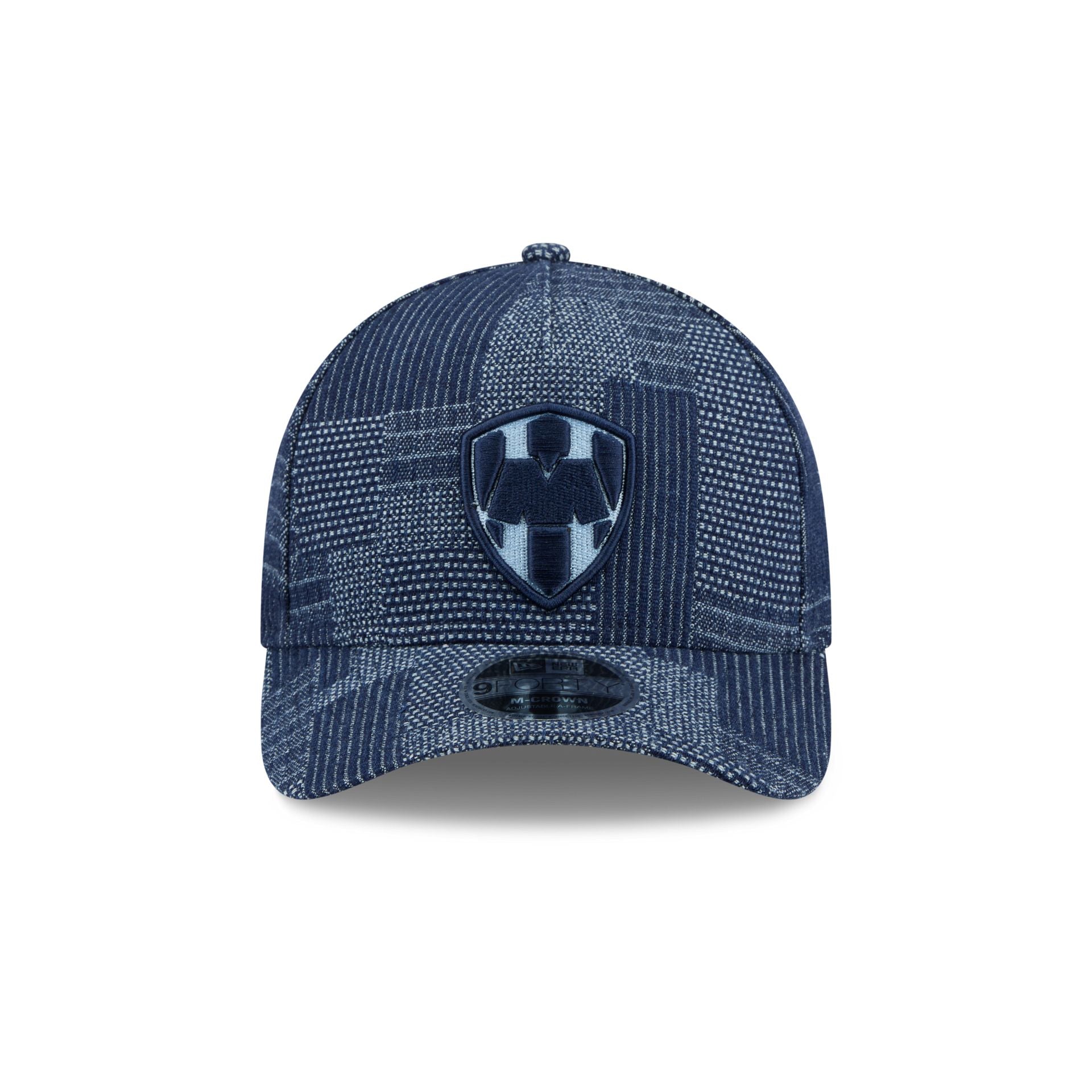 Rayados Denim 9FORTY M-Crown A-Frame Snapback Hat