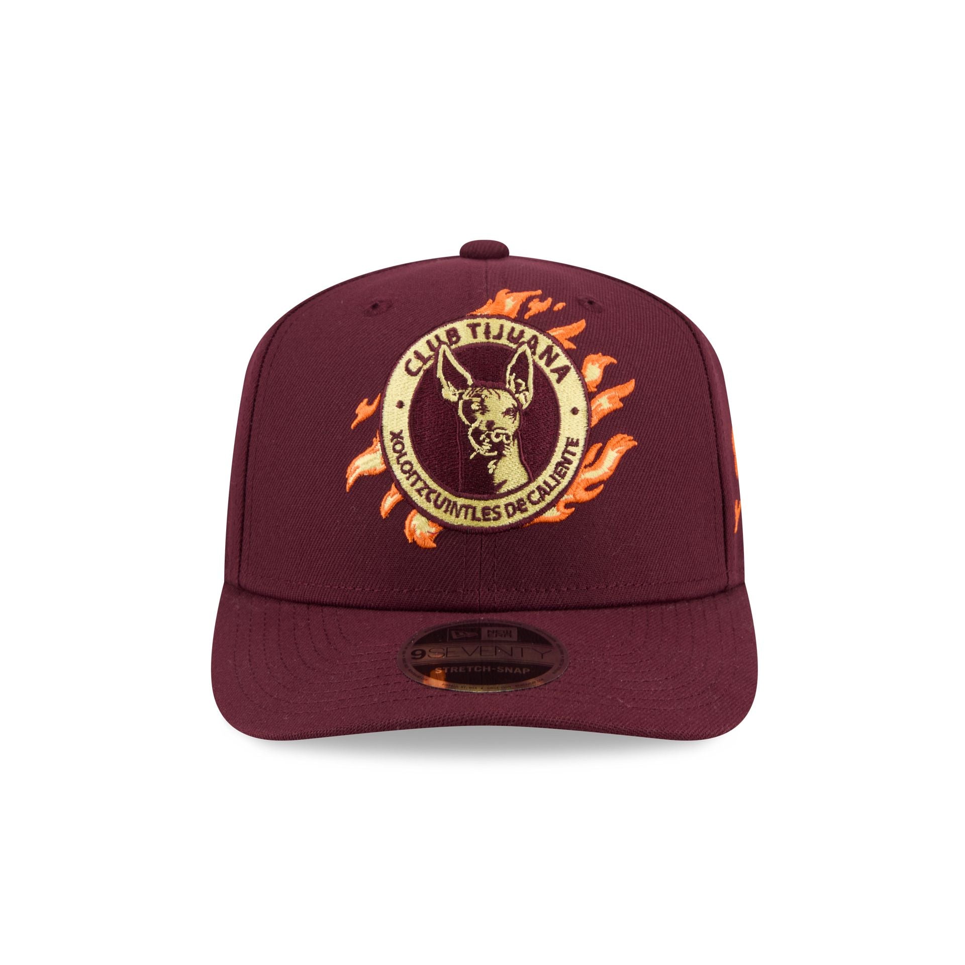Xolos Flames 9SEVENTY Stretch-Snap Hat