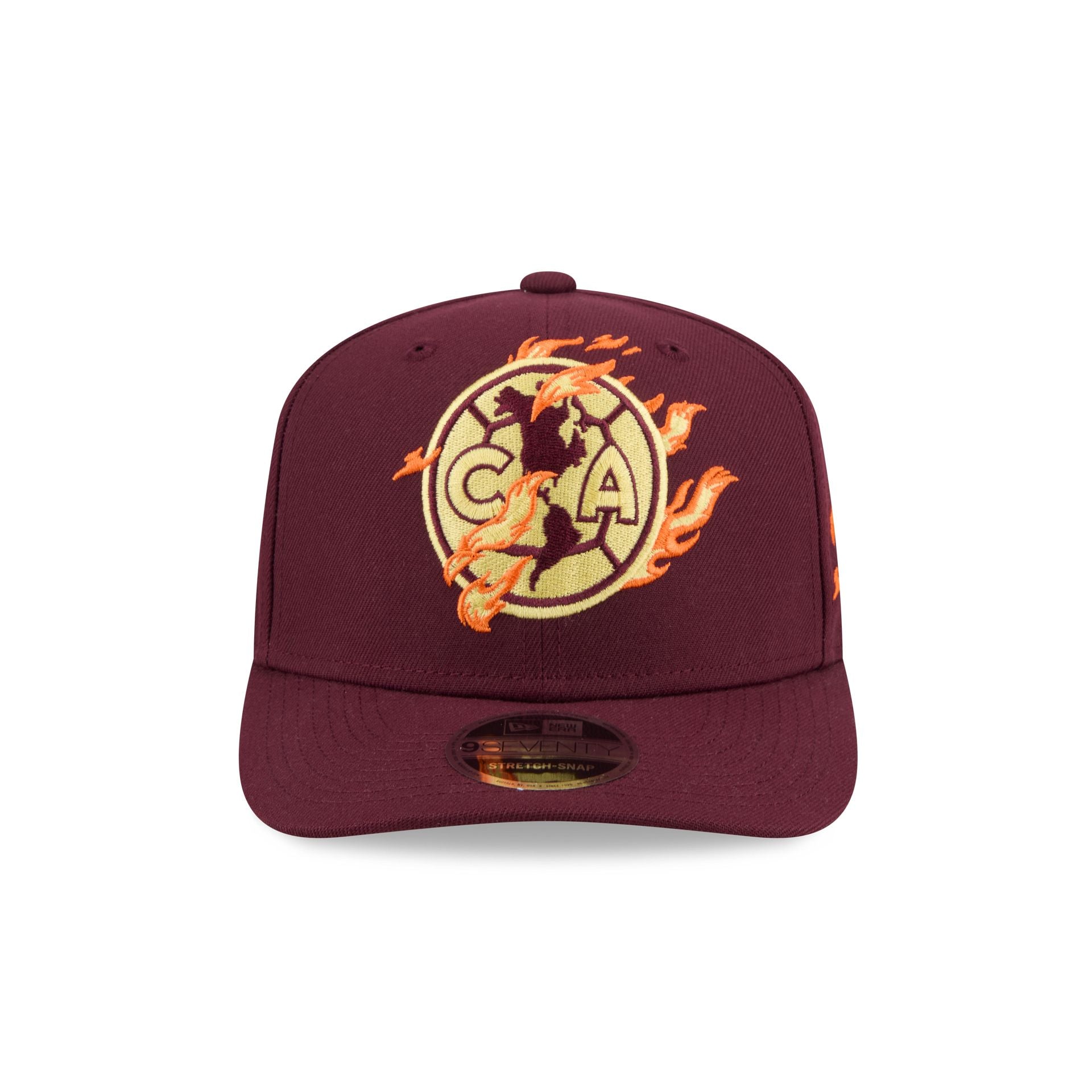 Club América Flames 9SEVENTY Stretch-Snap Hat