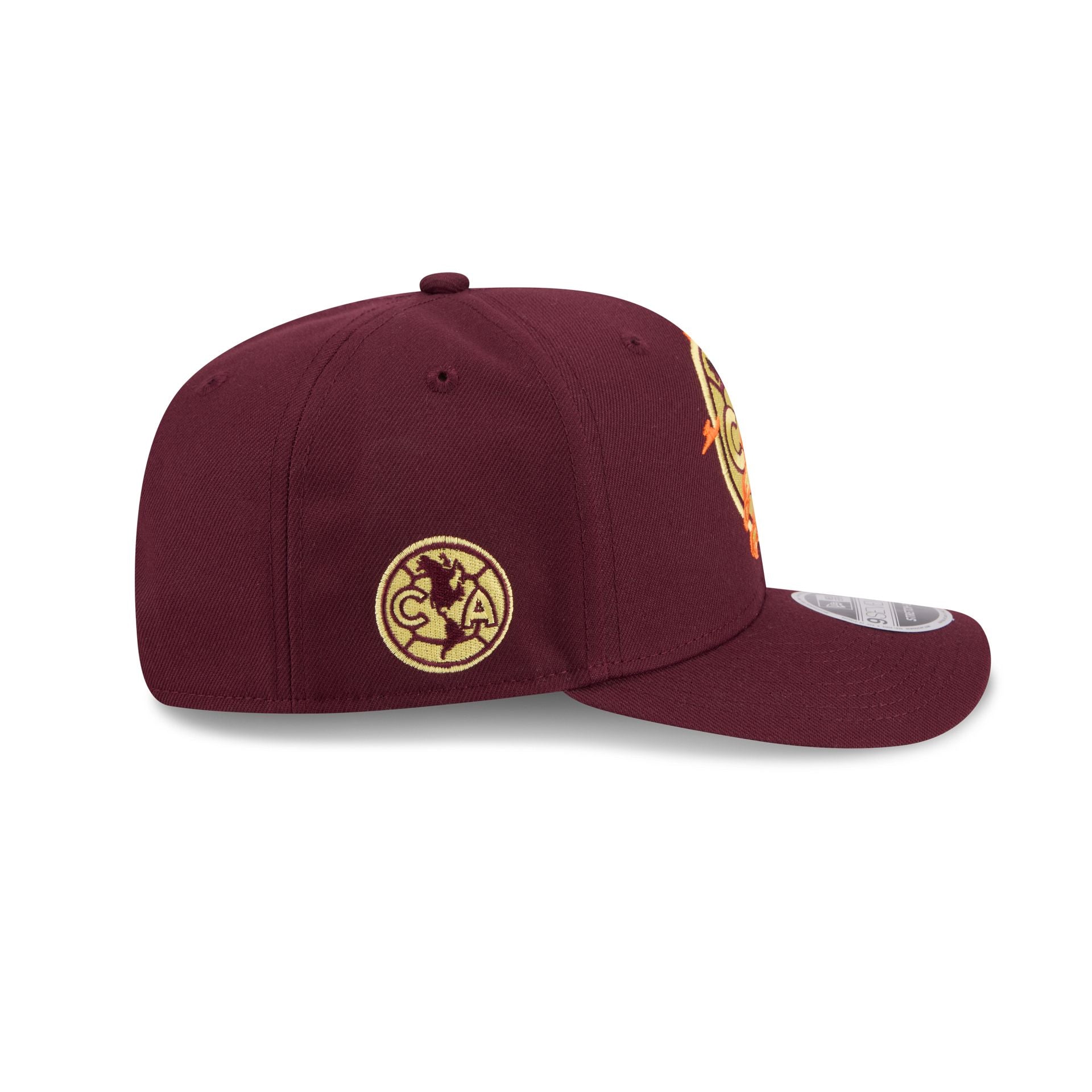 Club América Flames 9SEVENTY Stretch-Snap Hat