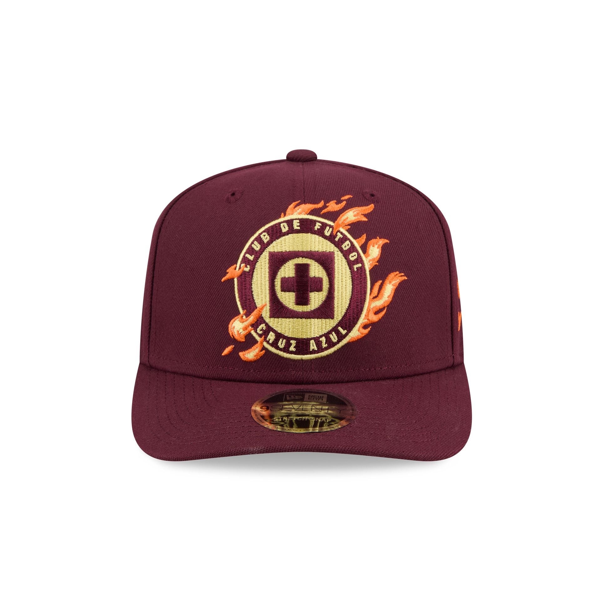 Cruz Azul Flames 9SEVENTY Stretch-Snap Hat