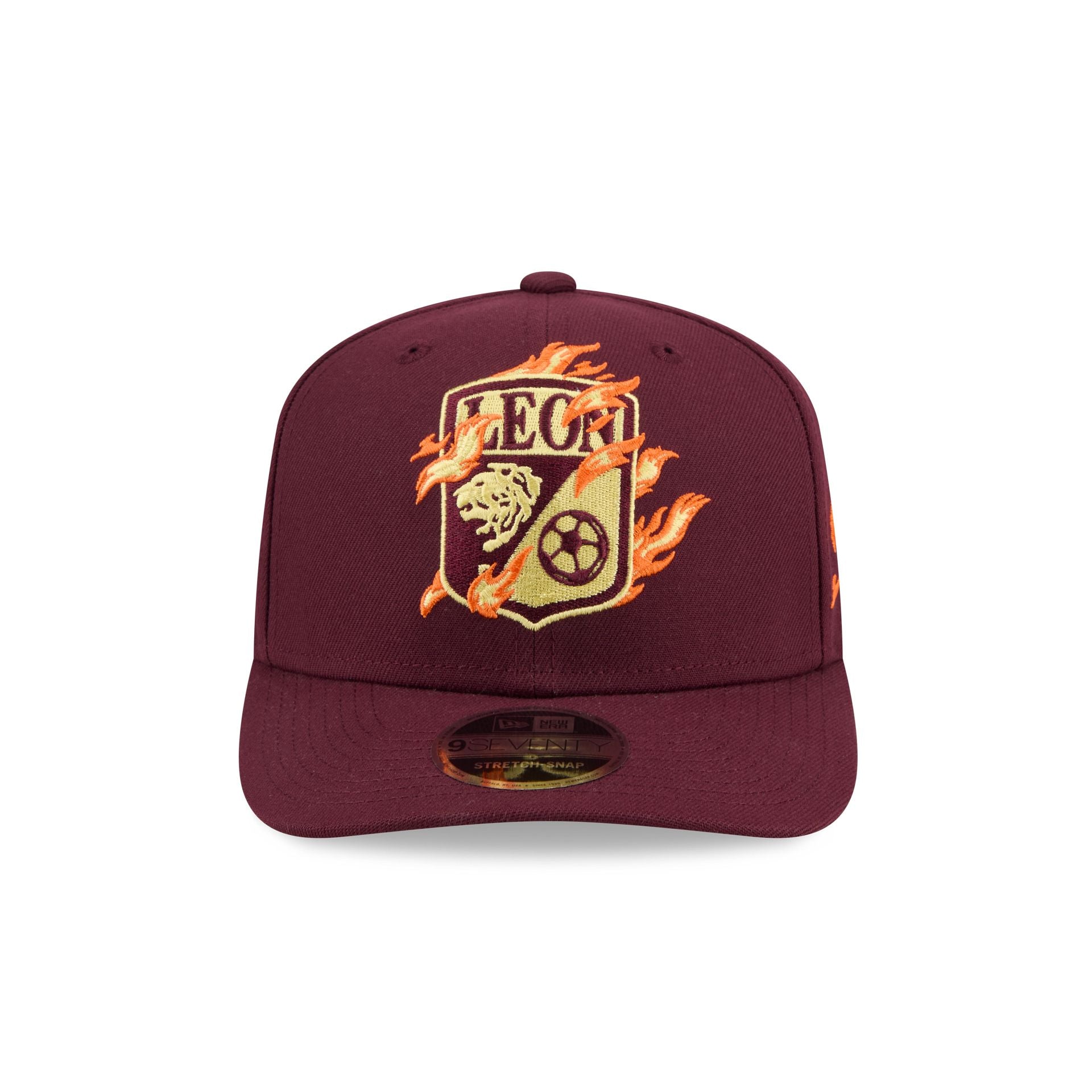 Club León Flames 9SEVENTY Stretch-Snap Hat