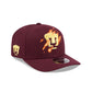 Pumas Flames 9SEVENTY Stretch-Snap Hat